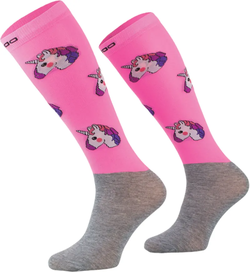 Platinum Ladies Microfibre Socks Neon Pink
